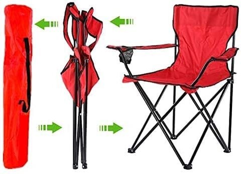 Camping Chair Folding Beach Chair Picnic Chair with Carrying Bag for Travel Picnic Picnic Chair (Multicolor)