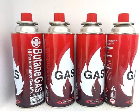 Butane Gas - 220gm - 400ml x 4 Combo Set