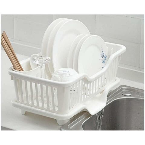 Alyssa dish drying rack for kitchen, dish rack (45 * 32.3 * 19.3 cm)