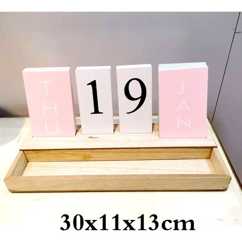 Creative simple modern style desk calendar from lingui