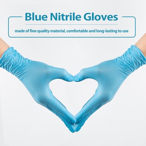 Didel Oil & ACIS Blue Powder Free Gloves - Comfortable Lab Examination Gloves