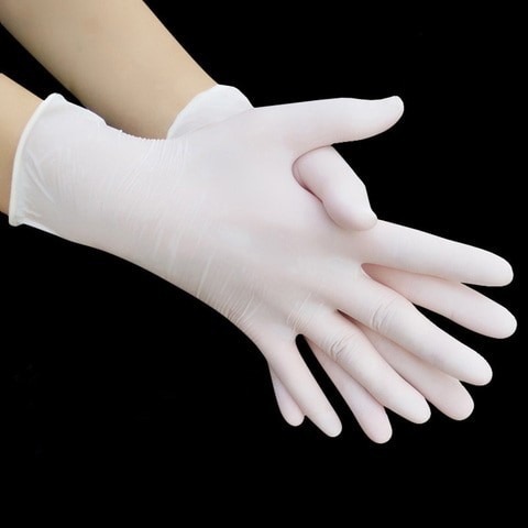 Generic Gloves-100Pcs Disposable Food-grade Latex PVC Household Protective Gloves