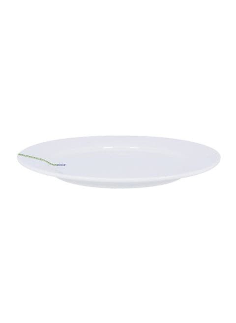 Royalford Magnesia Porcelain Flat Plate - White