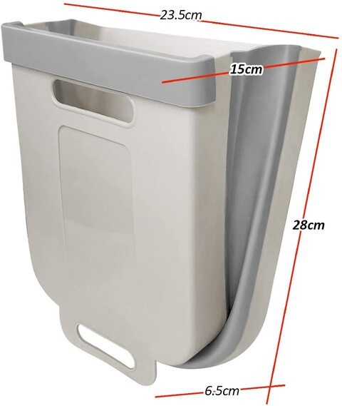 Aiwanto 2 Pcs Trash Can Kitchen Hanging Dust Bins Trash Storage Box for Kitchen