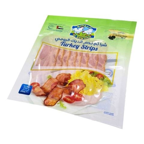 Al Rawda Turkey Slices 200 gm