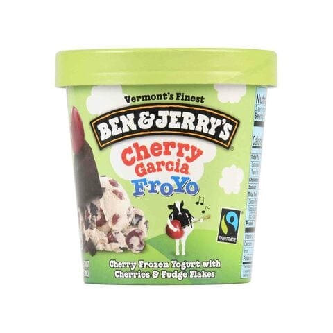 Ben and Jerry's Cherry Garcia Ice Cream 473 ml