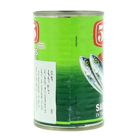 555 sardines in tomato sauce 155 g