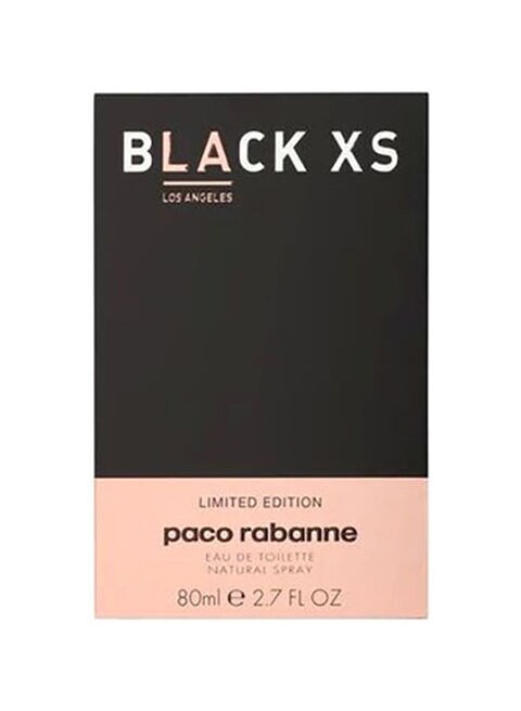 Paco Rabanne Black XS Los Angeles Limited Eddy. For Women - Eau de Toilette - 80 ml