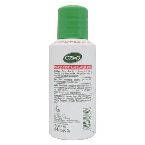 Cosmo hand sanitizer spray 150 ml