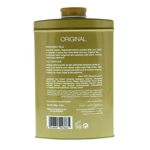 Yardley men's original talcum powder 150 gm