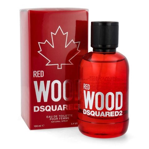 Dsquared 2 Wood Red Pour Femme Eau de Toilette Spray 100 ml