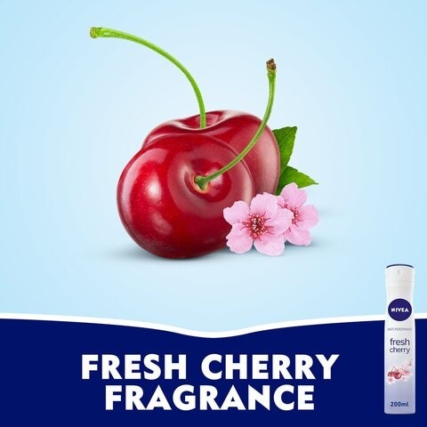 Nivea Deodorant Fresh Cherry 200 ml