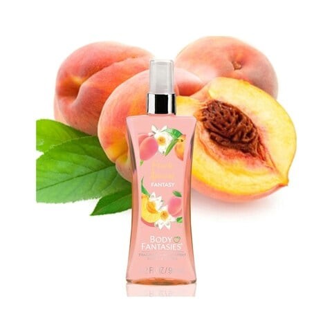 Body Fantasies peach and apricot body mist 94 ml