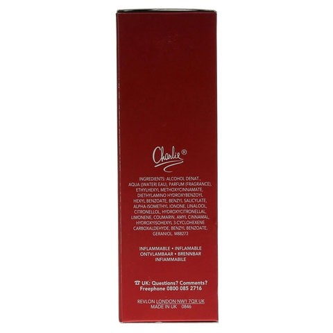 Revlon Charlie Red Eau de Toilette 100 ml