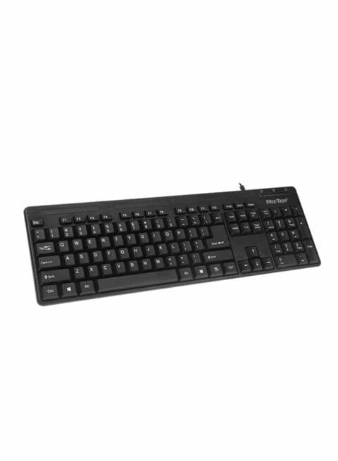 Meetion - USB Keyboard For PC And Laptop Black