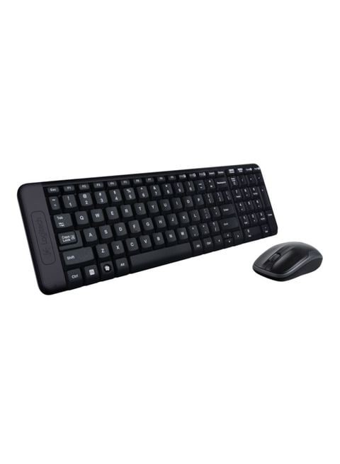 Logitech Mk220 Wireless Combo - English Keyboard Black