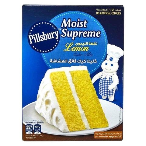 Pillsbury Moist Supreme Lemon Cake Mix 485g