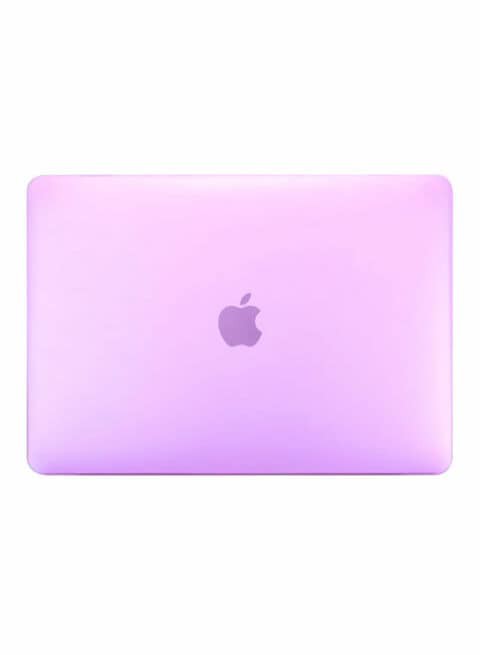 Generic Rubberized Matte Hard Case Cover For Macbook Pro 15-Inch Model A1707 With Touch Bar Purple