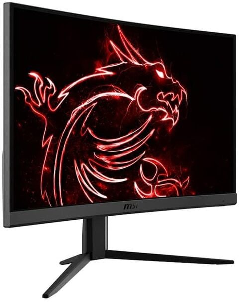 MSI Optix G24C4 Curved Gaming Monitor, 24&quot; FHD, 1500R Curvature, Non-Glare Super Narrow Bezel, 1ms 1920 x 1080 144Hz Refresh Rate, Tilt Adjustment, Black