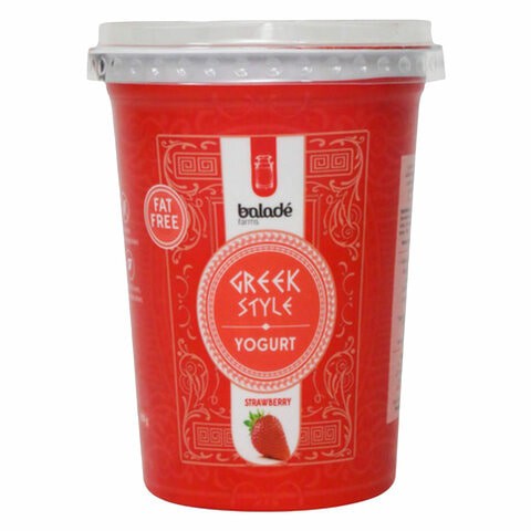 Balade Fat Free Strawberry Greek Yoghurt 450g