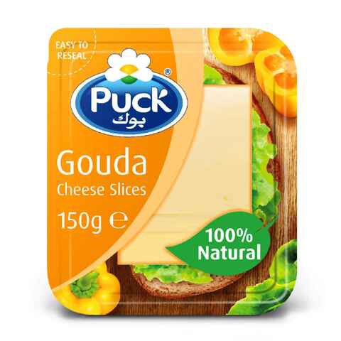 Puck Gouda Natural Cheese Slices 150g