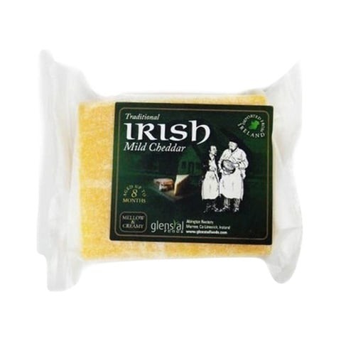 Glenstal Traditional Irish Mild White Cheddar Cheese 200g