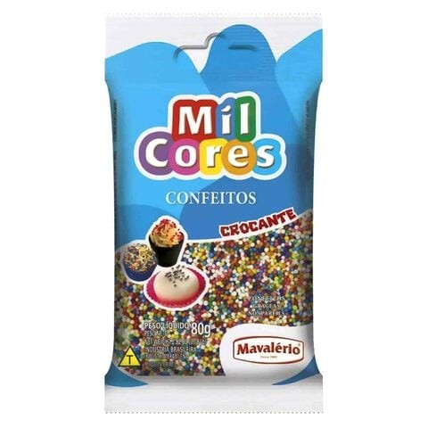 Mavalerio Mil Cores Rainbow Non Pareils 80g