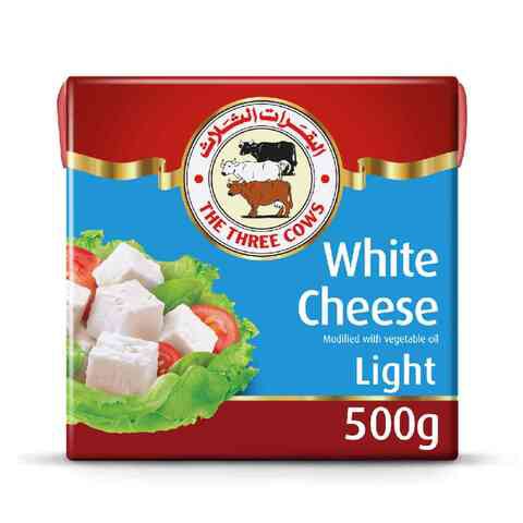 The Three Cows Light White Cheese 500g