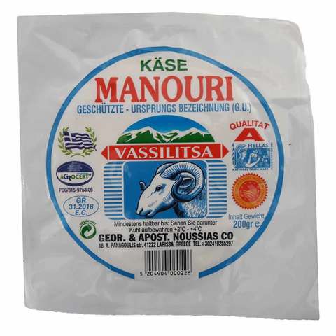 Vassilitsa Greek Manouri 200g