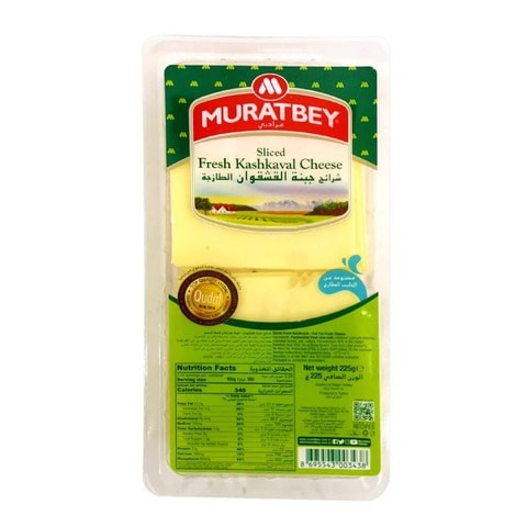 Muratbey Sliced Kashkawal Cheese  225g