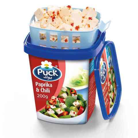 Puck Cubed Parika &amp; Chili Feta 200g