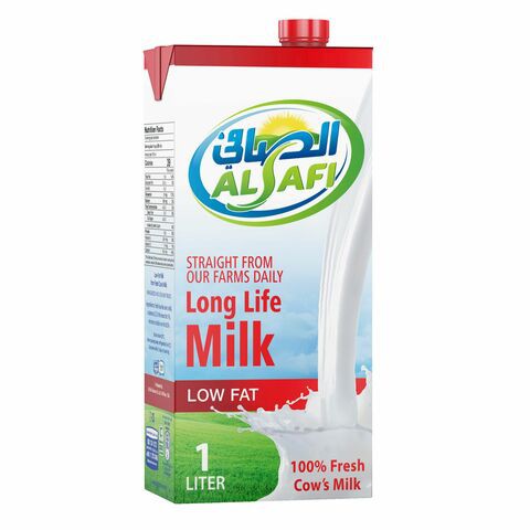 Al Safi UHT Milk Low Fat 1L