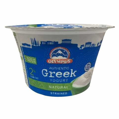 Olympus Authentic 2% Low Fat Natural Greek Yoghurt 150g