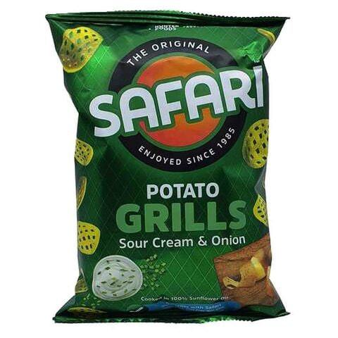 Safari Potato Grills Sour Cream &amp; Onion 60g