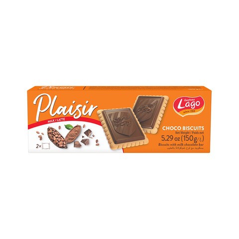 Lago Plaisir Choco Biscuits 150g