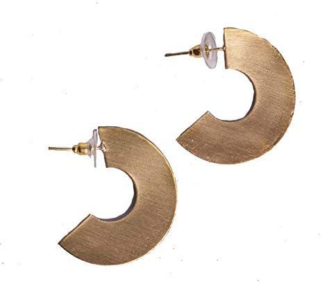 Suki Brass Wood Screws with Cap (4.5 x 45 mm, Pack of 4)