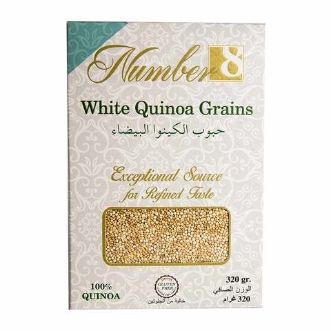 Number 8 White Quinoa Grains 320g