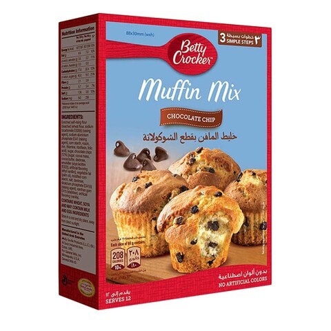 Betty Crocker Chocolate Chip Muffin Mix 500g