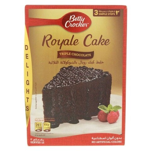 BETTY CROCKER TRIPLE CHOCOLATE 610G