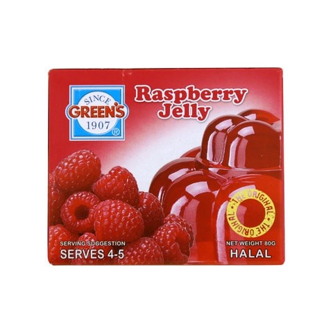 Green&#39;s Raspberry Jelly 80g