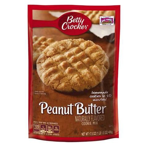 Betty Crocker Peanut Butter Cookie Mix 496g