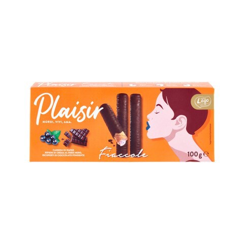 Lago Plaisir Blackcurrent Wafer 100g