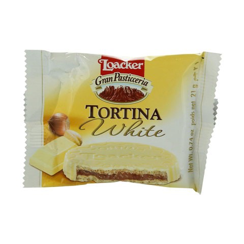 LOACKER TORTINA WHITE 21G