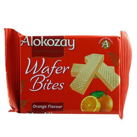 Alokozay Orange Flavour Wafer Bites 45g