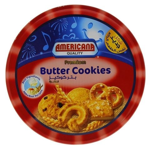 Americana Premium Butter Cookies Red 454g