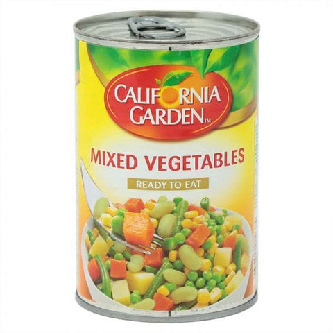 California Garden Canned Ready to Eat Mixed Vegetables 425g