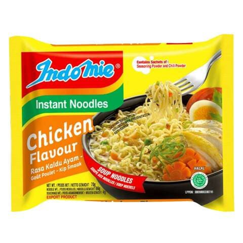 Indomie Instant Chicken Noodles 70g x Pack of 10