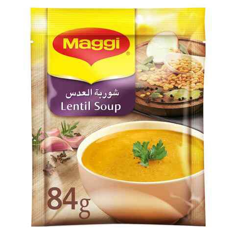 Maggi Lentil Soup 84g x 12 Pieces