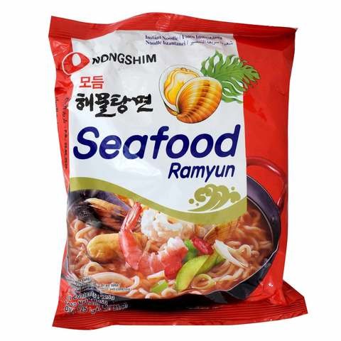 Nongshim Seafood Ramyun Instant Noodles 125g