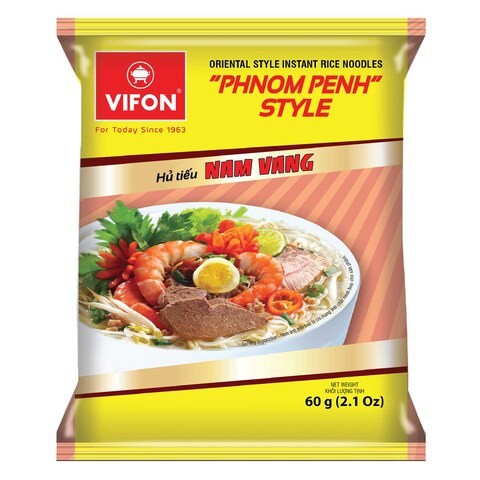 Vifon Phonm Penh Style Instant Rice Noodles Soup 60g